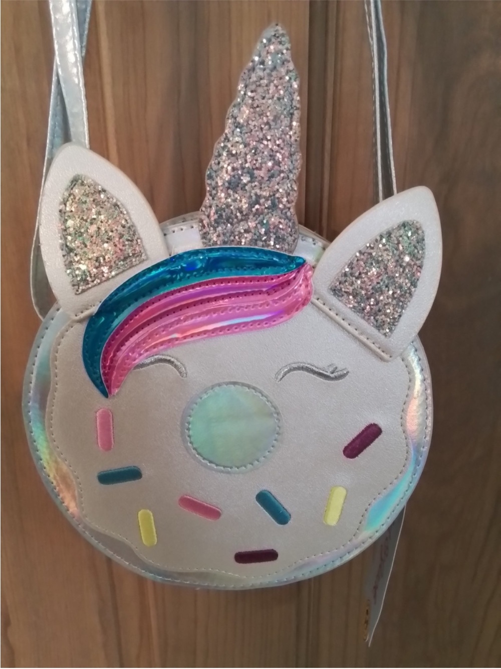Sparkle Unicorn Crossbody Bag